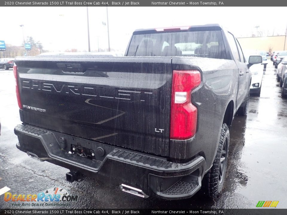 2020 Chevrolet Silverado 1500 LT Trail Boss Crew Cab 4x4 Black / Jet Black Photo #5