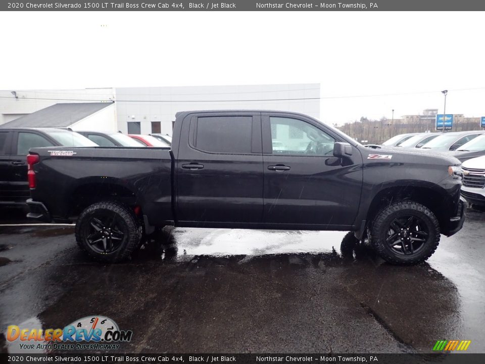 2020 Chevrolet Silverado 1500 LT Trail Boss Crew Cab 4x4 Black / Jet Black Photo #6