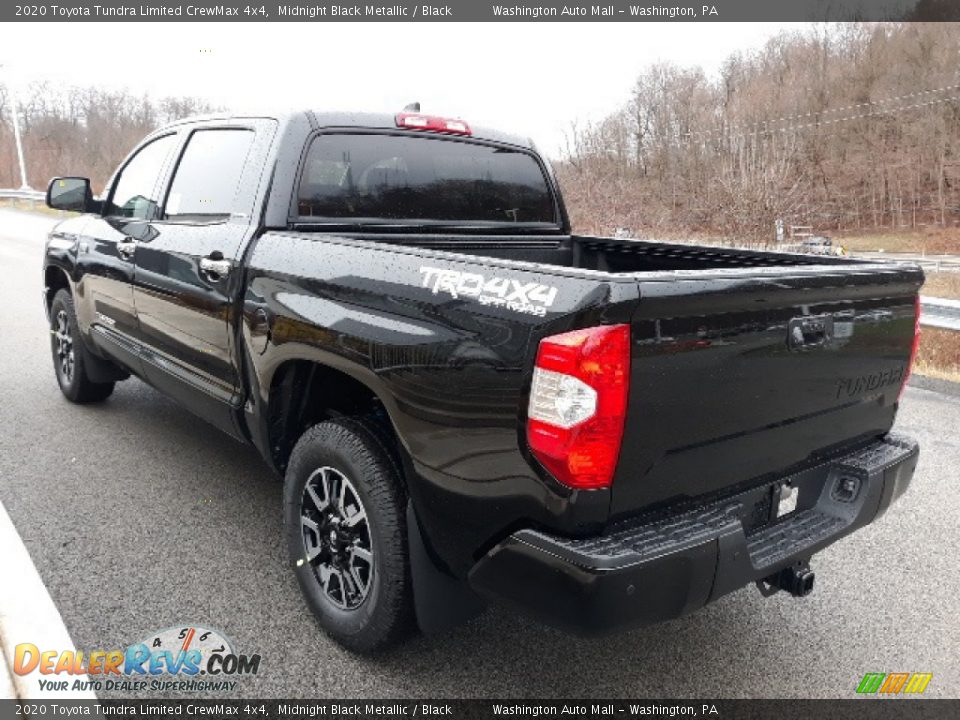 2020 Toyota Tundra Limited CrewMax 4x4 Midnight Black Metallic / Black Photo #2