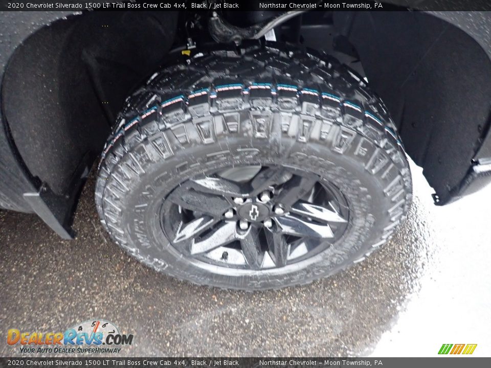 2020 Chevrolet Silverado 1500 LT Trail Boss Crew Cab 4x4 Black / Jet Black Photo #9