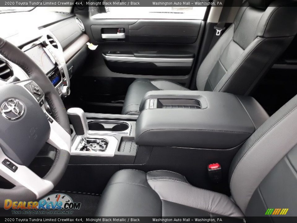 2020 Toyota Tundra Limited CrewMax 4x4 Midnight Black Metallic / Black Photo #4