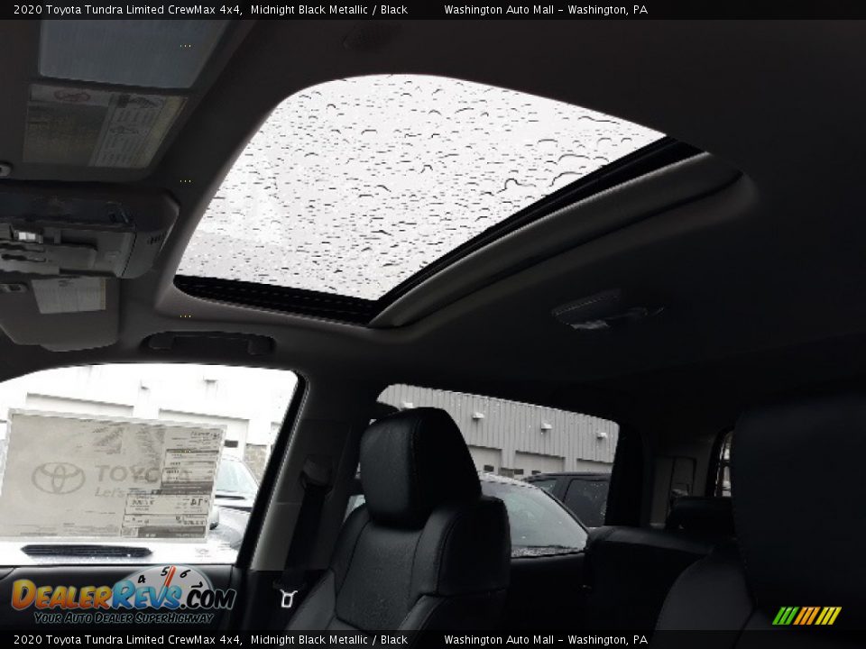 2020 Toyota Tundra Limited CrewMax 4x4 Midnight Black Metallic / Black Photo #5
