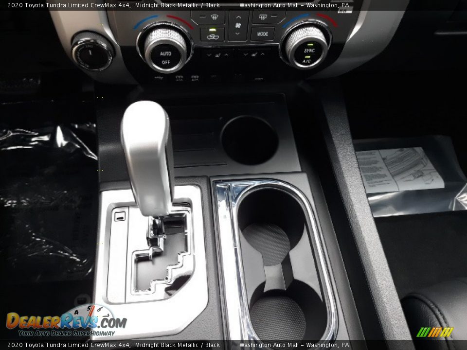 2020 Toyota Tundra Limited CrewMax 4x4 Midnight Black Metallic / Black Photo #7