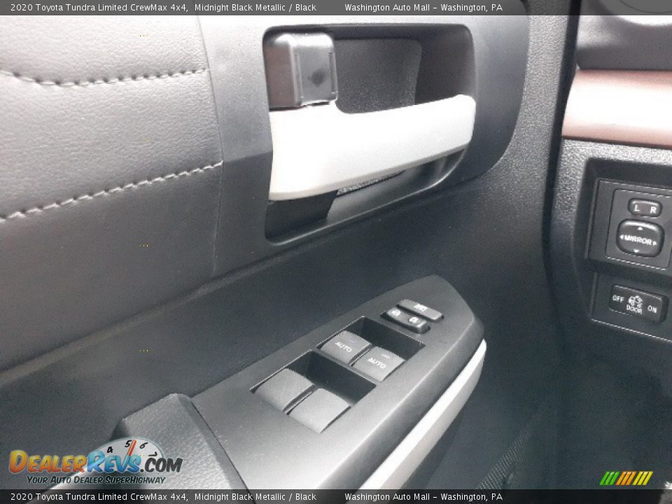 2020 Toyota Tundra Limited CrewMax 4x4 Midnight Black Metallic / Black Photo #13