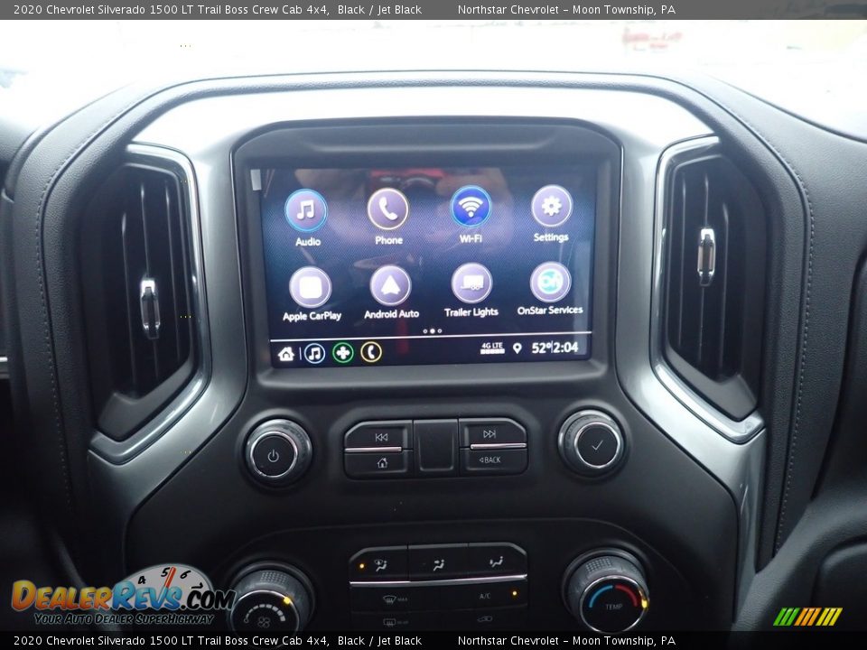 2020 Chevrolet Silverado 1500 LT Trail Boss Crew Cab 4x4 Black / Jet Black Photo #17