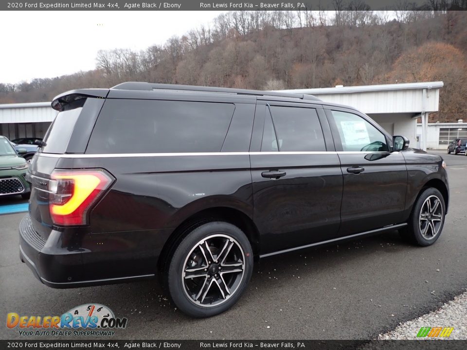 2020 Ford Expedition Limited Max 4x4 Agate Black / Ebony Photo #2