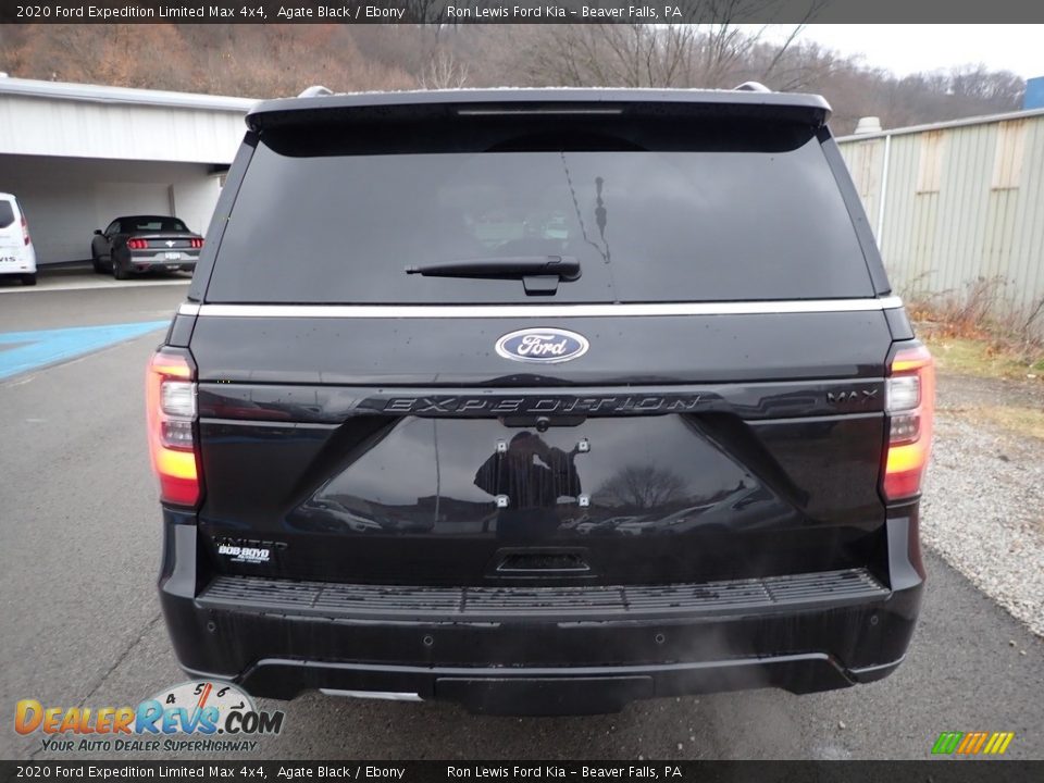 2020 Ford Expedition Limited Max 4x4 Agate Black / Ebony Photo #3