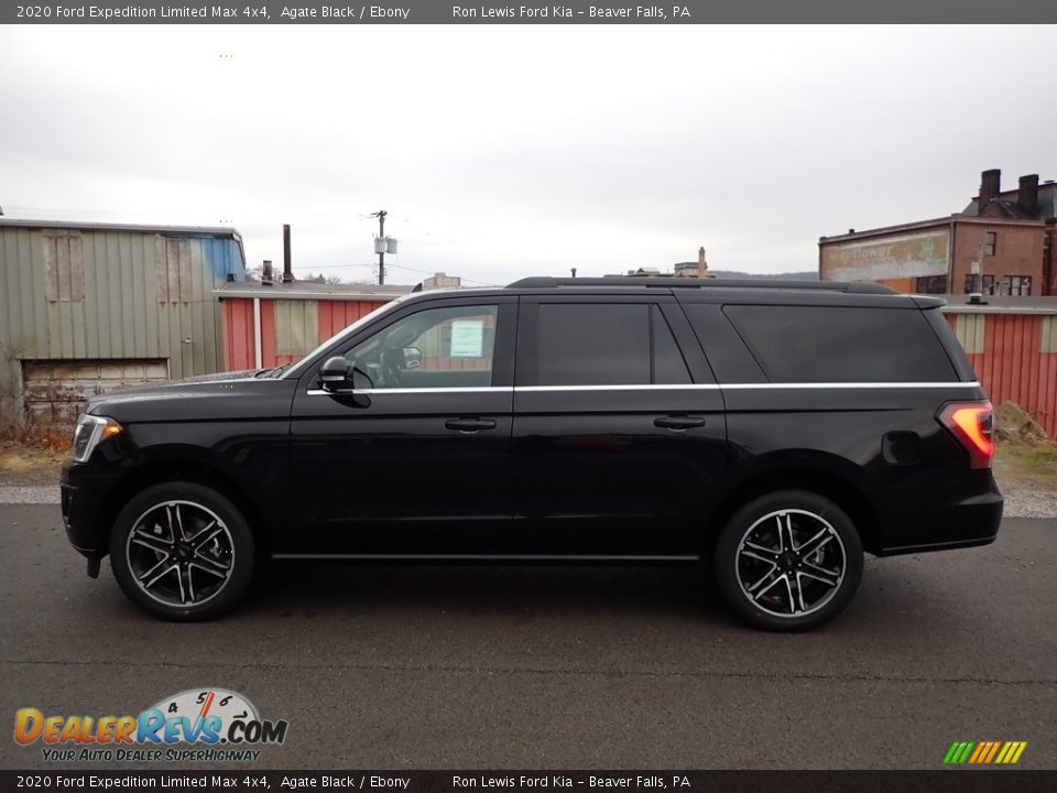 2020 Ford Expedition Limited Max 4x4 Agate Black / Ebony Photo #6