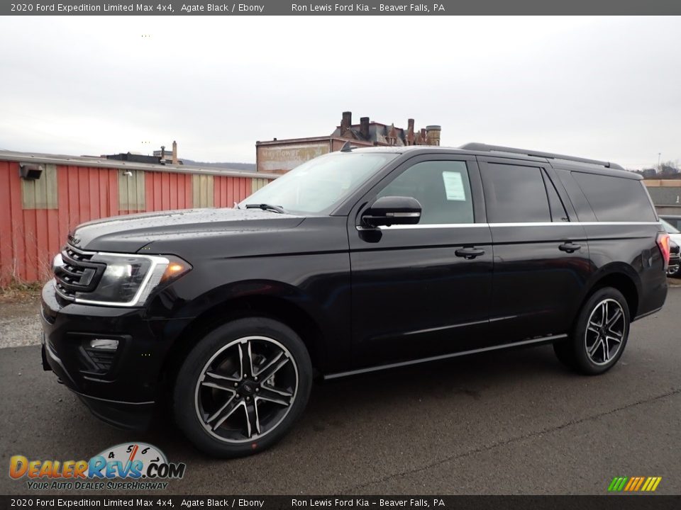 2020 Ford Expedition Limited Max 4x4 Agate Black / Ebony Photo #7