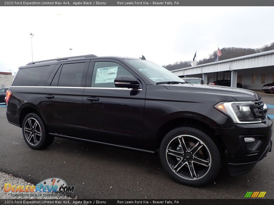 2020 Ford Expedition Limited Max 4x4 Agate Black / Ebony Photo #9