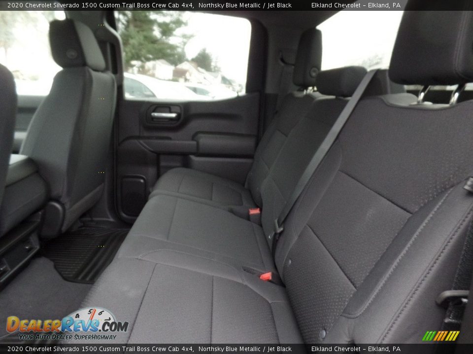 2020 Chevrolet Silverado 1500 Custom Trail Boss Crew Cab 4x4 Northsky Blue Metallic / Jet Black Photo #18