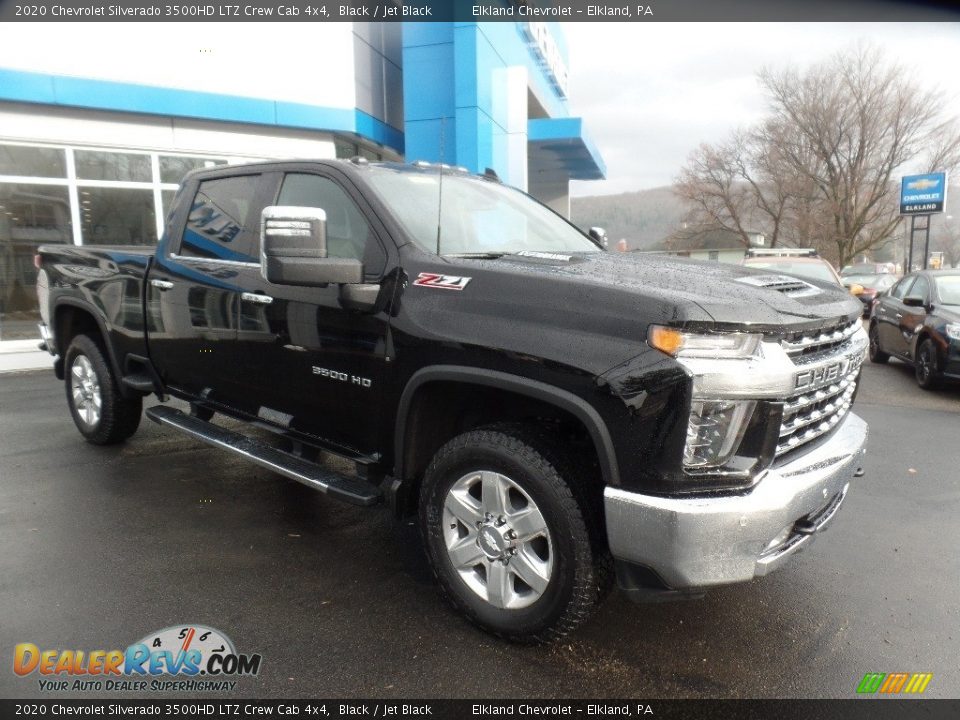2020 Chevrolet Silverado 3500HD LTZ Crew Cab 4x4 Black / Jet Black Photo #1