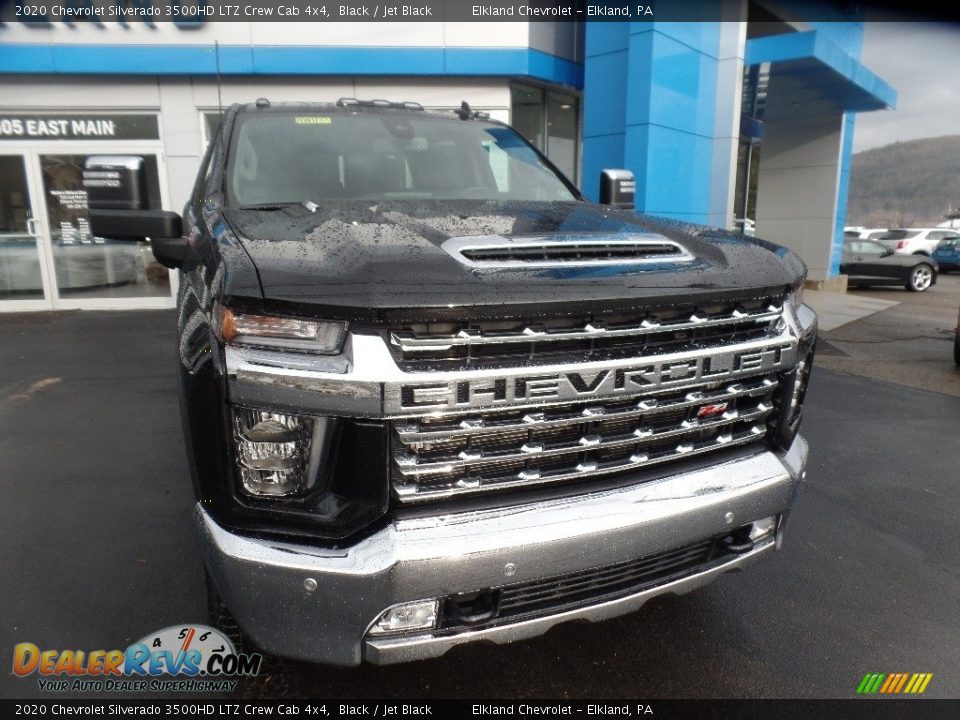 2020 Chevrolet Silverado 3500HD LTZ Crew Cab 4x4 Black / Jet Black Photo #2