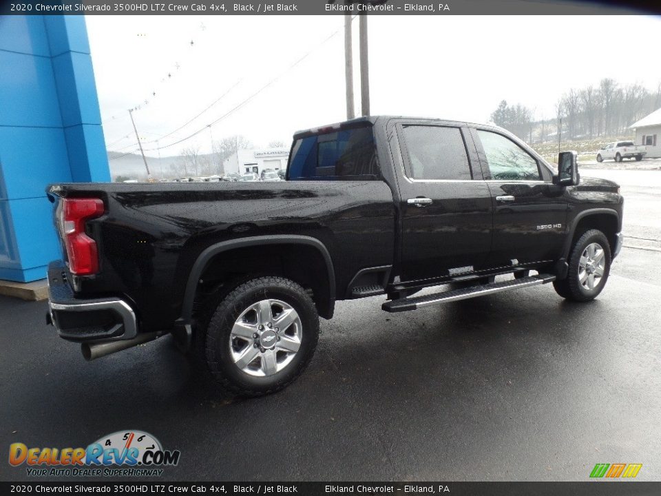 2020 Chevrolet Silverado 3500HD LTZ Crew Cab 4x4 Black / Jet Black Photo #9