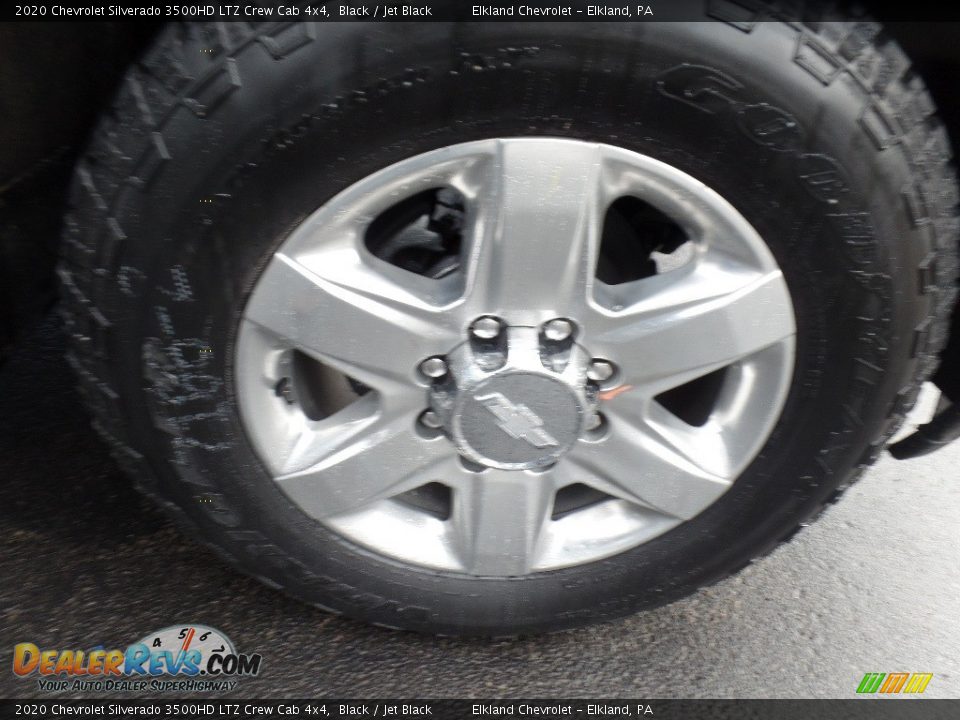2020 Chevrolet Silverado 3500HD LTZ Crew Cab 4x4 Black / Jet Black Photo #10