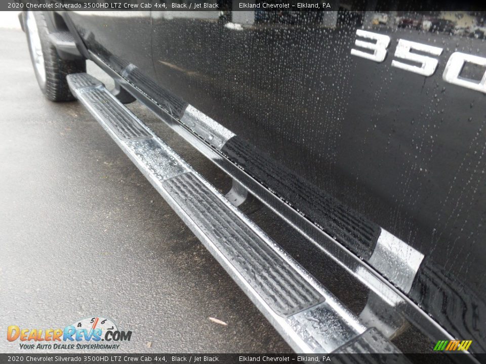 2020 Chevrolet Silverado 3500HD LTZ Crew Cab 4x4 Black / Jet Black Photo #11