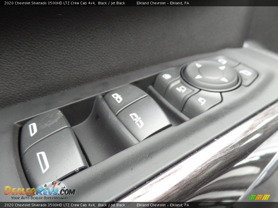 2020 Chevrolet Silverado 3500HD LTZ Crew Cab 4x4 Black / Jet Black Photo #23