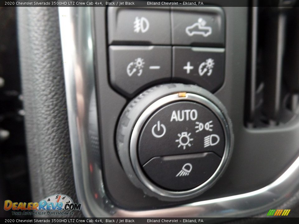 2020 Chevrolet Silverado 3500HD LTZ Crew Cab 4x4 Black / Jet Black Photo #27