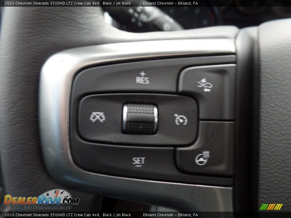2020 Chevrolet Silverado 3500HD LTZ Crew Cab 4x4 Black / Jet Black Photo #29
