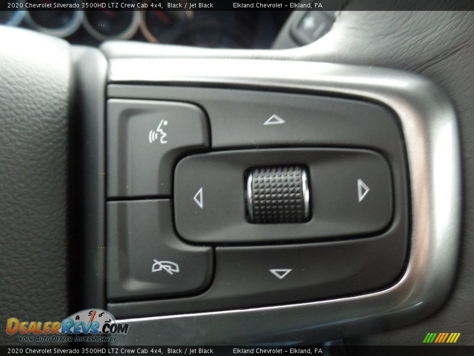2020 Chevrolet Silverado 3500HD LTZ Crew Cab 4x4 Black / Jet Black Photo #30