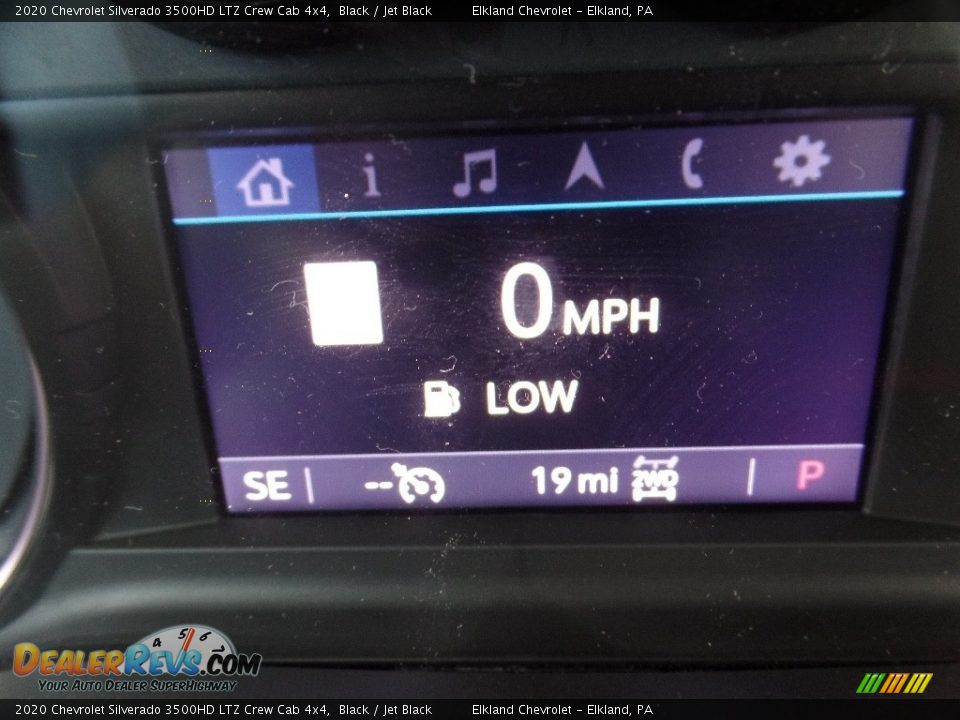 2020 Chevrolet Silverado 3500HD LTZ Crew Cab 4x4 Black / Jet Black Photo #31