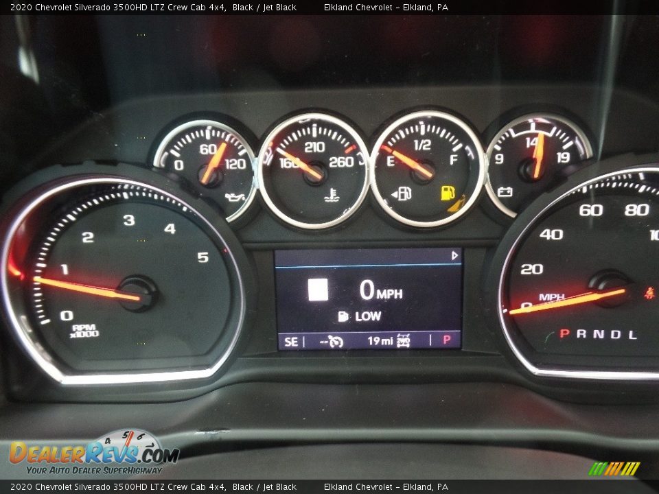 2020 Chevrolet Silverado 3500HD LTZ Crew Cab 4x4 Gauges Photo #32