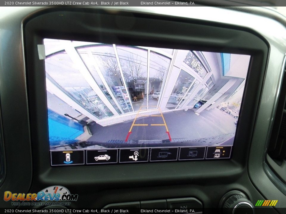 2020 Chevrolet Silverado 3500HD LTZ Crew Cab 4x4 Black / Jet Black Photo #34