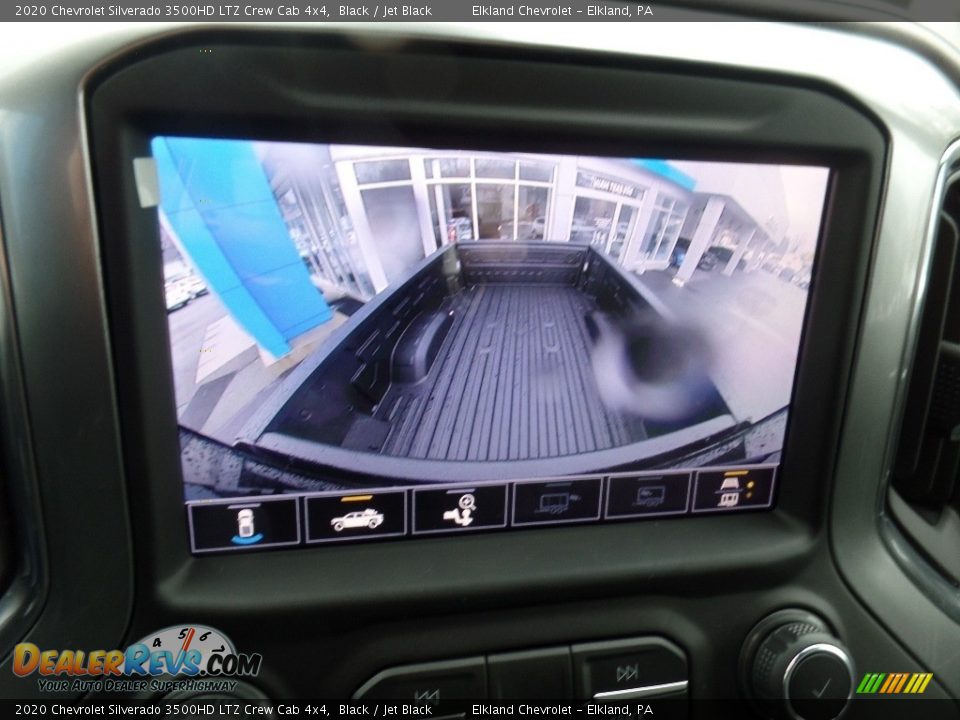 2020 Chevrolet Silverado 3500HD LTZ Crew Cab 4x4 Black / Jet Black Photo #36