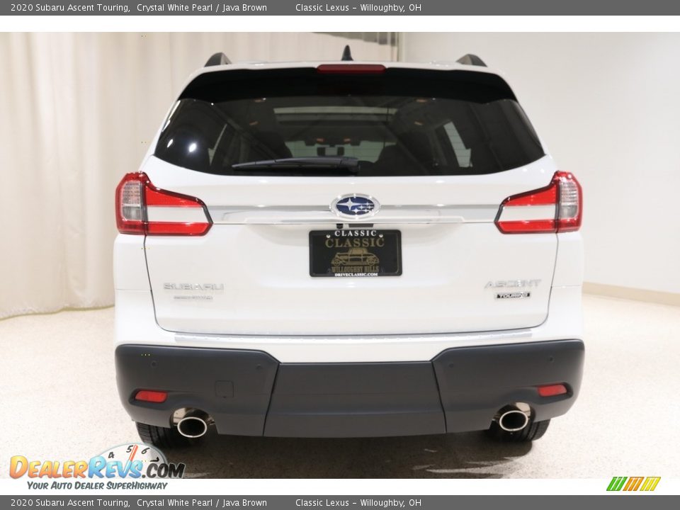 2020 Subaru Ascent Touring Crystal White Pearl / Java Brown Photo #29