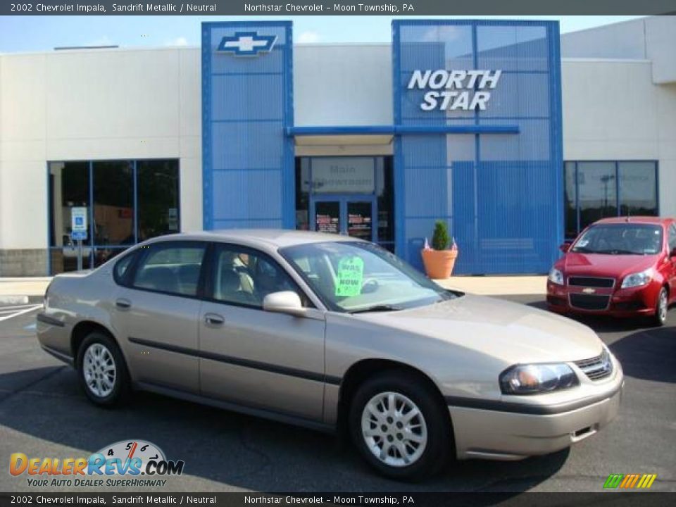 2002 Chevrolet Impala Sandrift Metallic / Neutral Photo #1