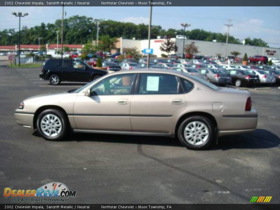 2002 Chevrolet Impala Sandrift Metallic / Neutral Photo #6