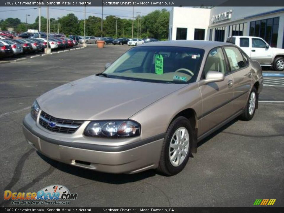 2002 Chevrolet Impala Sandrift Metallic / Neutral Photo #7