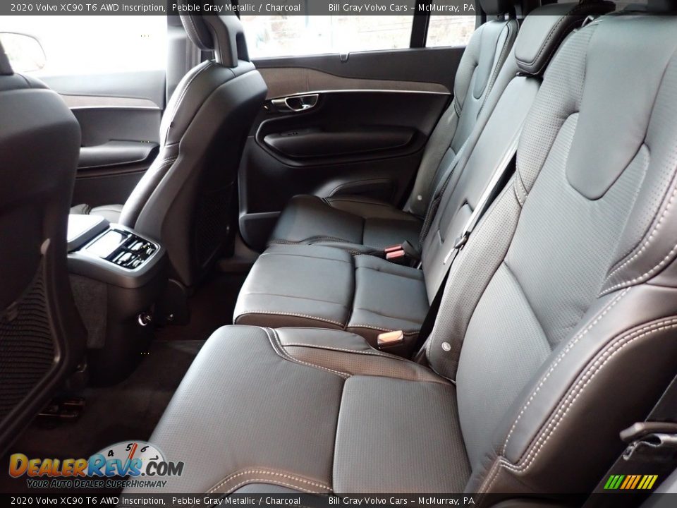 Rear Seat of 2020 Volvo XC90 T6 AWD Inscription Photo #8