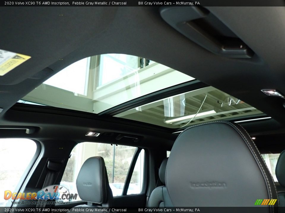 Sunroof of 2020 Volvo XC90 T6 AWD Inscription Photo #12