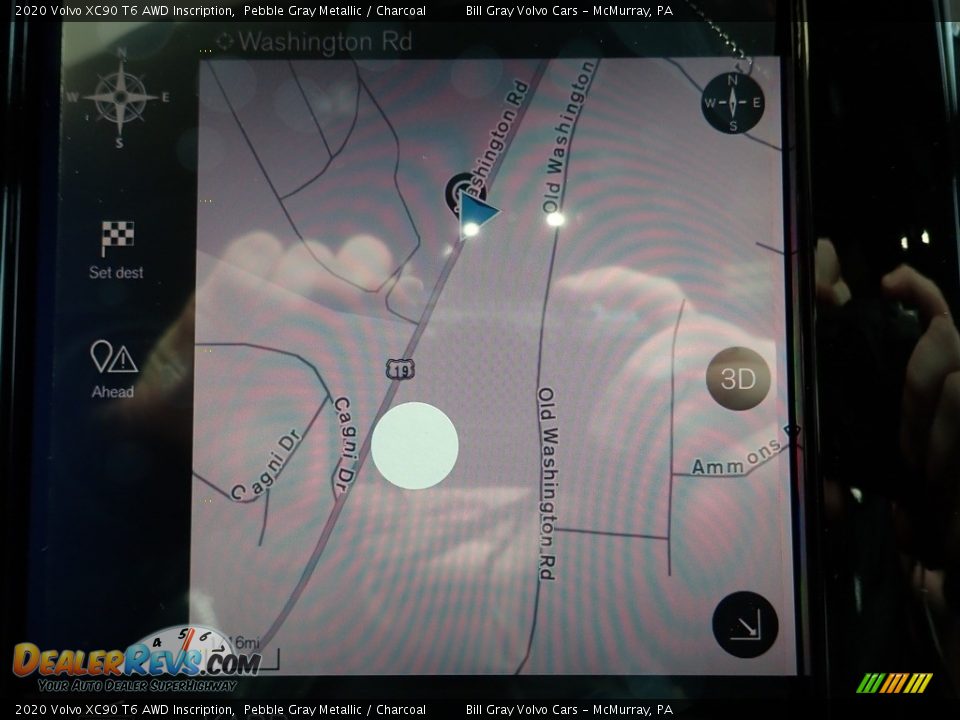 Navigation of 2020 Volvo XC90 T6 AWD Inscription Photo #13