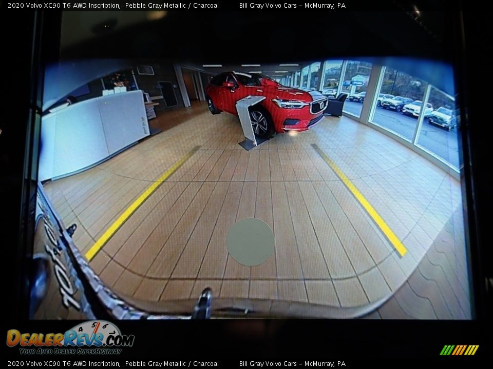 2020 Volvo XC90 T6 AWD Inscription Pebble Gray Metallic / Charcoal Photo #14