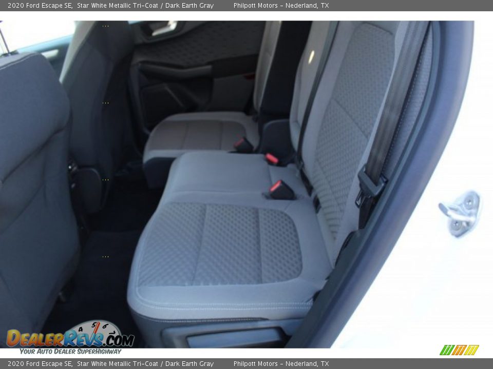 2020 Ford Escape SE Star White Metallic Tri-Coat / Dark Earth Gray Photo #23