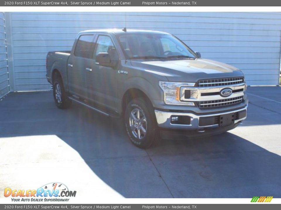 2020 Ford F150 XLT SuperCrew 4x4 Silver Spruce / Medium Light Camel Photo #2