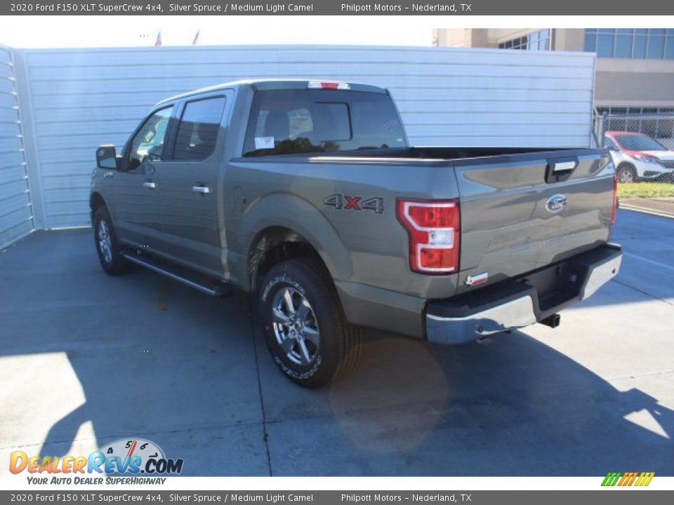 2020 Ford F150 XLT SuperCrew 4x4 Silver Spruce / Medium Light Camel Photo #6