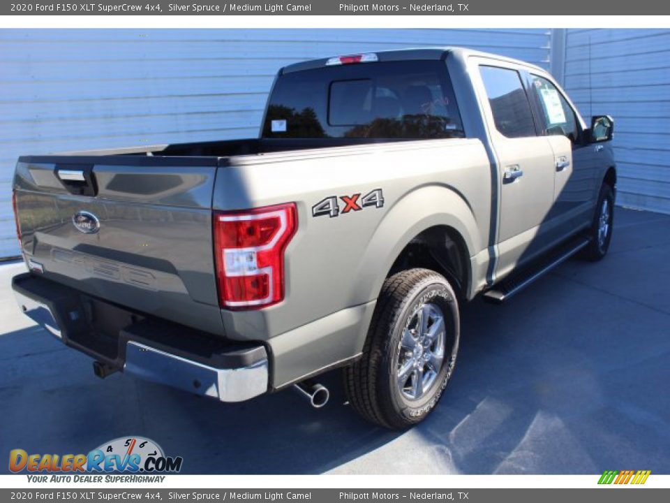 2020 Ford F150 XLT SuperCrew 4x4 Silver Spruce / Medium Light Camel Photo #8