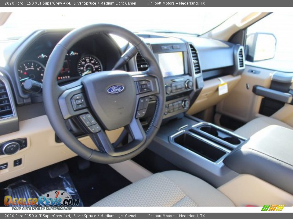 2020 Ford F150 XLT SuperCrew 4x4 Silver Spruce / Medium Light Camel Photo #12