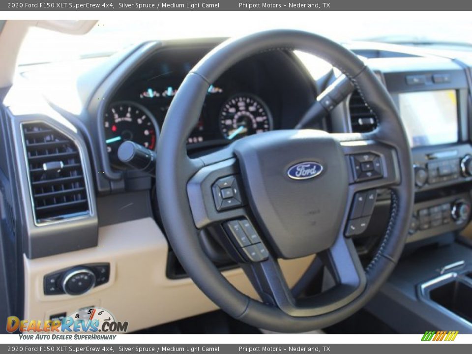2020 Ford F150 XLT SuperCrew 4x4 Silver Spruce / Medium Light Camel Photo #13