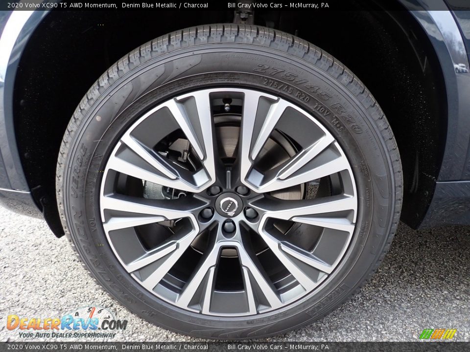 2020 Volvo XC90 T5 AWD Momentum Wheel Photo #6