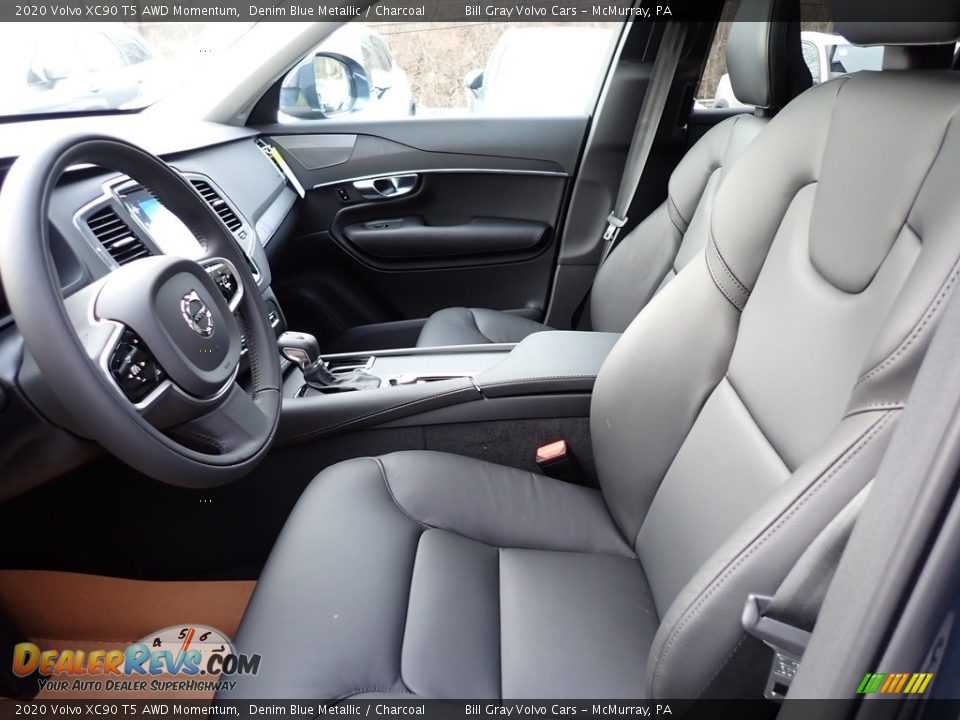 Front Seat of 2020 Volvo XC90 T5 AWD Momentum Photo #7
