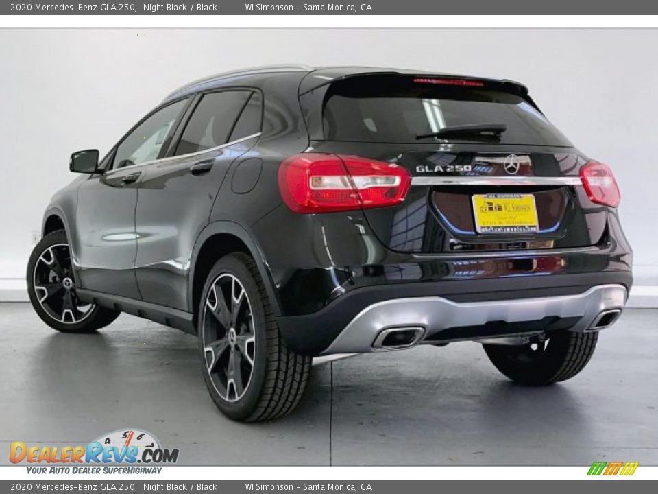 2020 Mercedes-Benz GLA 250 Night Black / Black Photo #2
