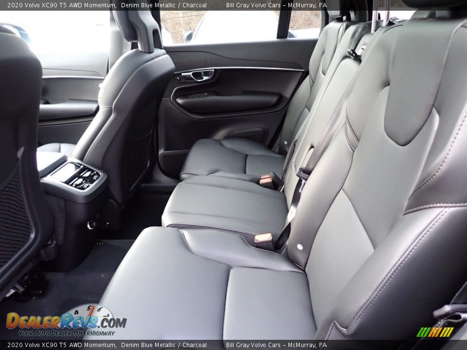 Rear Seat of 2020 Volvo XC90 T5 AWD Momentum Photo #8
