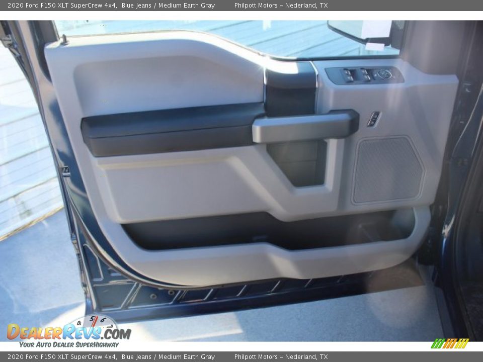 2020 Ford F150 XLT SuperCrew 4x4 Blue Jeans / Medium Earth Gray Photo #9
