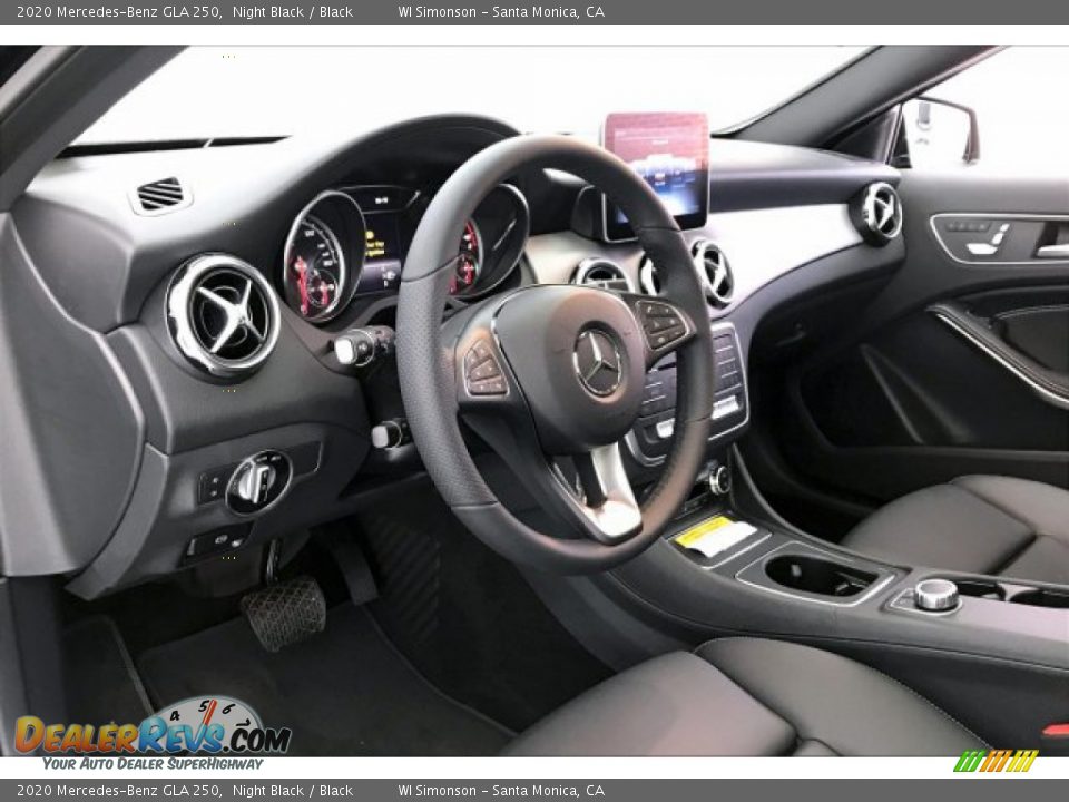 2020 Mercedes-Benz GLA 250 Night Black / Black Photo #4