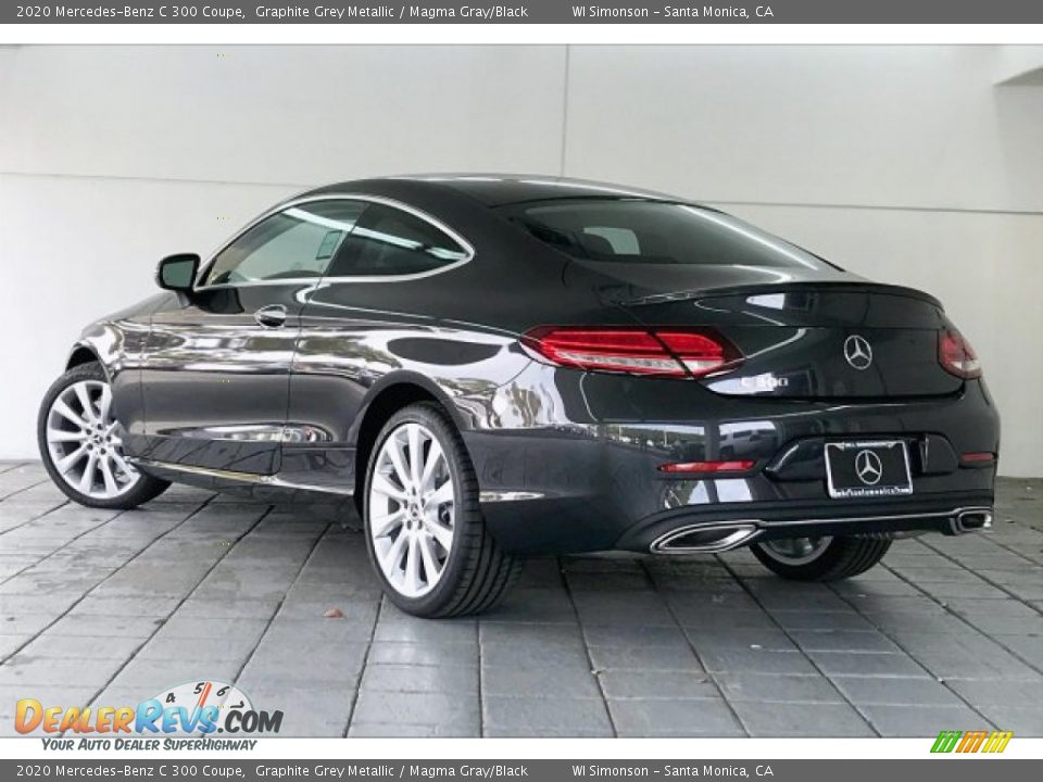 2020 Mercedes-Benz C 300 Coupe Graphite Grey Metallic / Magma Gray/Black Photo #2