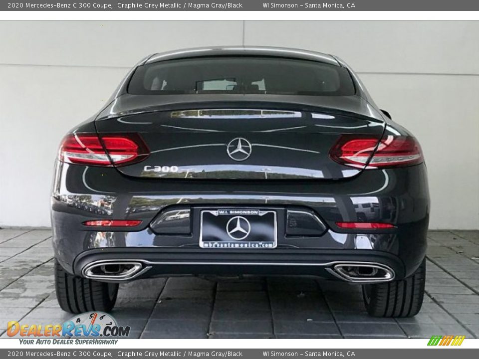 2020 Mercedes-Benz C 300 Coupe Graphite Grey Metallic / Magma Gray/Black Photo #3